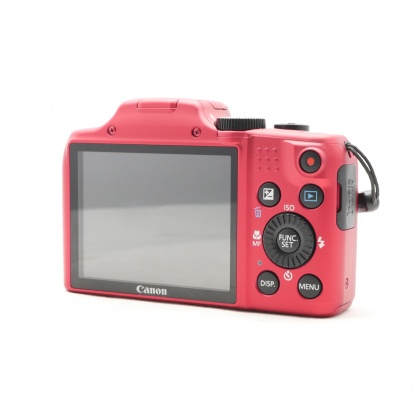 Used Canon Powershot SX170 IS digital compact camera, Red Used Canon Powershot SX170 IS digital compact camera, Red