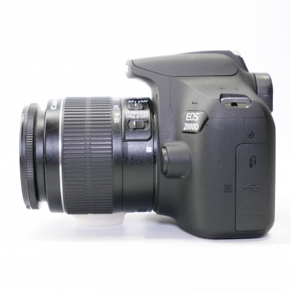 Used Canon EOS 2000D DSLR with 18-55mm lens Used Canon EOS 2000D DSLR with 18-55mm lens