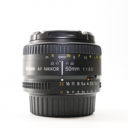 Used Nikon AF 50mm f1.8 D lens Used Nikon AF 50mm f1.8 D lens