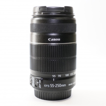 Used Canon EF-S 55-250mm f4.5-5.6 IS II lens