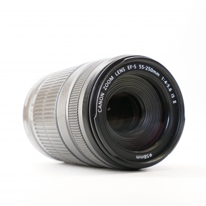 Used Canon EF-S 55-250mm f4.5-5.6 IS II lens