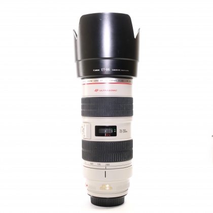 Used Canon EF 70-200mm f2.8 L IS USM lens Used Canon EF 70-200mm f2.8 L IS USM lens