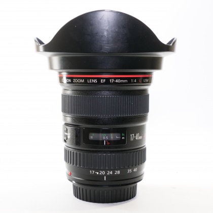 Used Canon EF 17-40mm f4 L USM lens Used Canon EF 17-40mm f4 L USM lens
