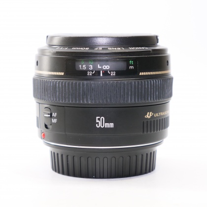 Used Canon EF 50mm f1.4 USM lens Used Canon EF 50mm f1.4 USM lens