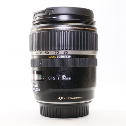 Used Canon EF-S 17-85mm f4-5.6 IS USM lens Used Canon EF-S 17-85mm f4-5.6 IS USM lens