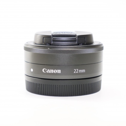 Used Canon EF-M 22mm f2 STM lens