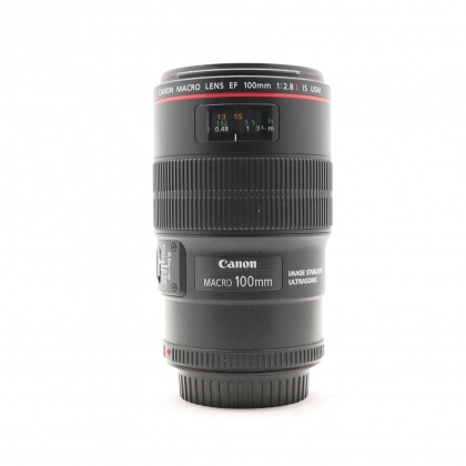 Used Canon EF 100mm f2.8L IS USM Macro lens