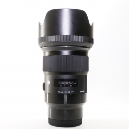 Used Sigma 50mm f1.4 DN HSM Art lens for Sony FE Used Sigma 50mm f1.4 DN HSM Art lens for Sony FE