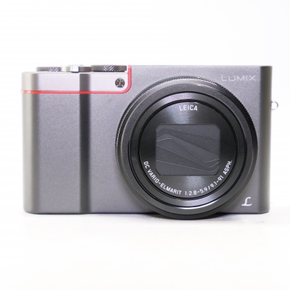 Used Panasonic DMC-TZ100 digital compact camera, Silver Used Panasonic DMC-TZ100 digital compact camera, Silver