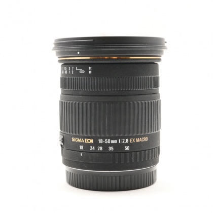 Used Sigma 18-50mm f2.8 DC EX lens for Canon EOS Used Sigma 18-50mm f2.8 DC EX lens for Canon EOS