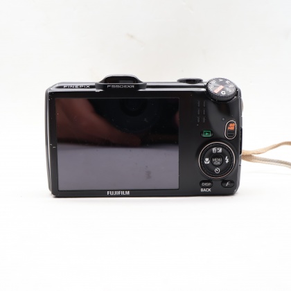 Used Fujifilm Finepix F550 digital compact camera, black