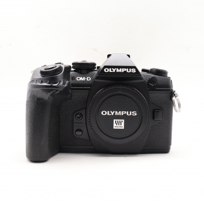 Used Olympus OM-D E-M1 Mark II Mirrorless camera body, black