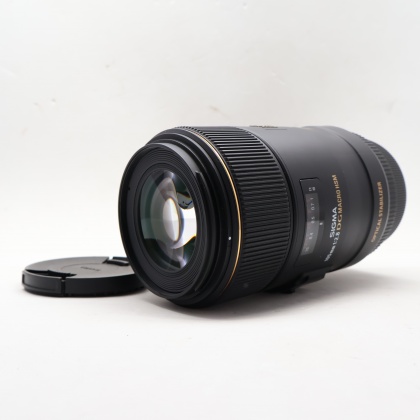Used Sigma 105mm f2.8 Macro EX DG HSM OS lens for Canon EOS Used Sigma 105mm f2.8 Macro EX DG HSM OS lens for Canon EOS