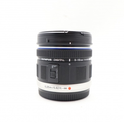 Used Olympus M.Zuiko Digital ED MCS 9-18mm f4.0-5.6 lens Used Olympus M.Zuiko Digital ED MCS 9-18mm f4.0-5.6 lens