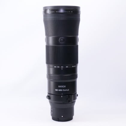 Used Nikon NIKKOR Z 180-600mm f5.6-6.3 VR lens Used Nikon NIKKOR Z 180-600mm f5.6-6.3 VR lens