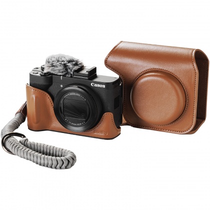 SmallRig 5385 Leather Case Kit for Canon PowerShot V1, Brown SmallRig 5385 Leather Case Kit for Canon PowerShot V1, Brown