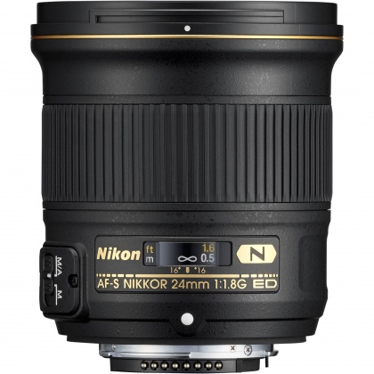 Nikon AF-S 24mm f1.8G ED lens Nikon AF-S 24mm f1.8G ED lens