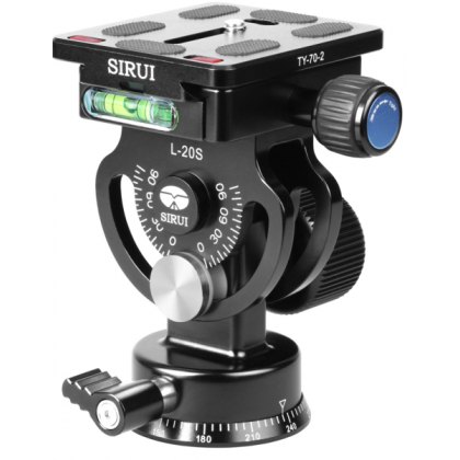 Sirui L-20S Panorama Tilt Head with TY-70-2 plate Sirui L-20S Panorama Tilt Head with TY-70-2 plate