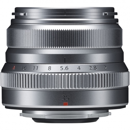 Fujifilm XF 35mm f2.0 R WR lens, silver Fujifilm XF 35mm f2.0 R WR lens, silver
