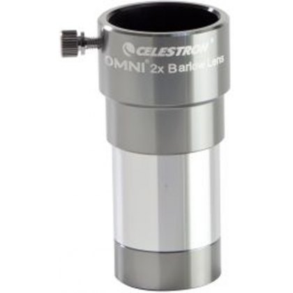 Celestron Omni 2x Barlow Lens - 1.25in Celestron Omni 2x Barlow Lens - 1.25in