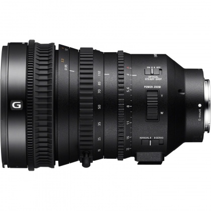 Sony E 18-110mm f4 OSS Power Zoom G lens Sony E 18-110mm f4 OSS Power Zoom G lens