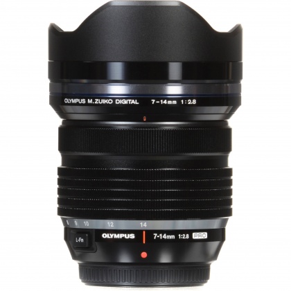 Olympus M.ZUIKO DIGITAL ED 7-14mm f2.8 Pro lens, black Olympus M.ZUIKO DIGITAL ED 7-14mm f2.8 Pro lens, black