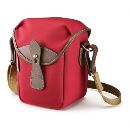 Billingham 72 Camera Shoulder Bag, Burgundy-Chocolate Trim Billingham 72 Camera Shoulder Bag, Burgundy-Chocolate Trim
