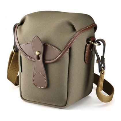 Billingham 72 Camera Shoulder Bag, Sage Fibrenyte-Chocolate Trim Billingham 72 Camera Shoulder Bag, Sage Fibrenyte-Chocolate Trim