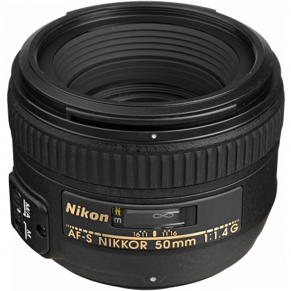 Nikon AF-S 50mm f1.4G lens Nikon AF-S 50mm f1.4G lens