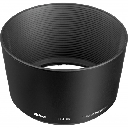 Nikon HB-26 Bayonet Lens Hood for the NIKKOR 70-300mm f/4-5.6G lens Nikon HB-26 Bayonet Lens Hood for the NIKKOR 70-300mm f/4-5.6G lens