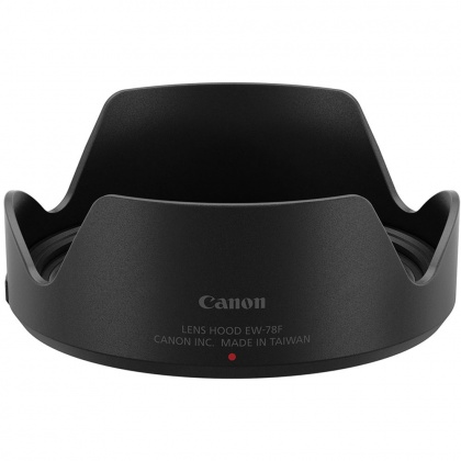 Canon Lens Hood EW-78F for the RF 24-240mm f/4.5-6.3 IS USM lens Canon Lens Hood EW-78F for the RF 24-240mm f/4.5-6.3 IS USM lens