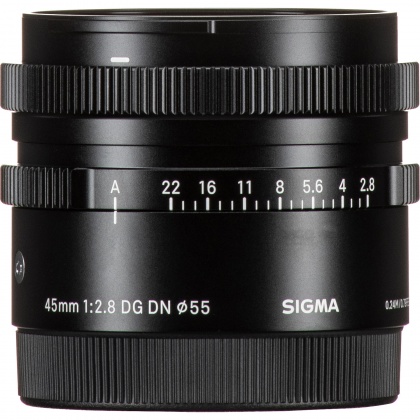 Sigma 45mm f2.8 DG DN Contemporary lens for Lumix L-mount