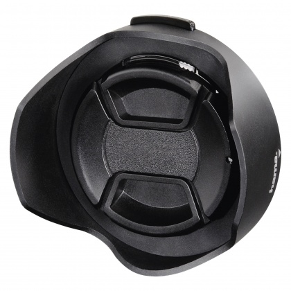 Hama Lens Hood with Lens Cap, universal, 55 mm Hama Lens Hood with Lens Cap, universal, 55 mm