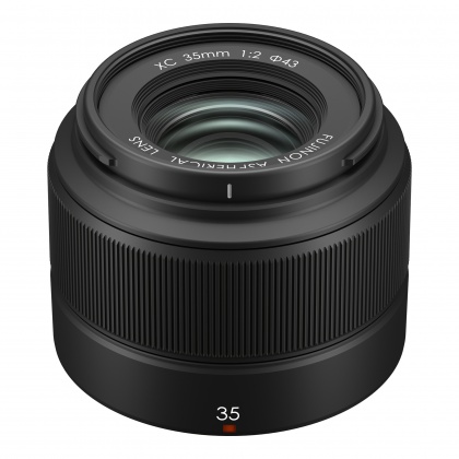Fujifilm XC 35mm f2 lens, black Fujifilm XC 35mm f2 lens, black