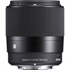 Sigma 30mm f1.4 DC DN Contemporary lens for Lumix L-mount
