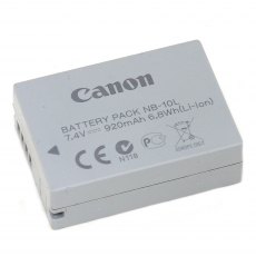 Canon NB-10L, Battery Pack