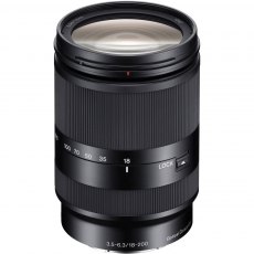 Sony E 18-200mm f3.5-6.3 OSS LE lens, black