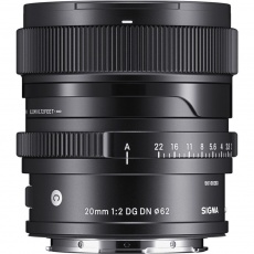 Sigma 20mm f2 DG DN Contemporary lens for Sony FE