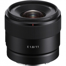 Sony E 11 mm f1.8 Wide Angle Prime Lens