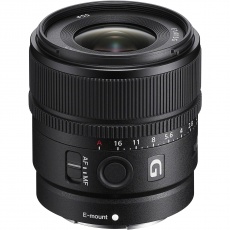 Sony E 15mm f1.4 G Wide Angle Prime Lens