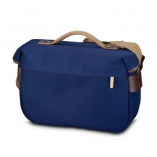 Billingham Hadley Pro Camera Shoulder Bag, Navy-Chocolate Trim Billingham Hadley Pro Camera Shoulder Bag, Navy-Chocolate Trim
