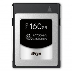 Wise Advanced 160GB CFexpress Type B, R1700/W1550MB/s Wise Advanced 160GB CFexpress Type B, R1700/W1550MB/s