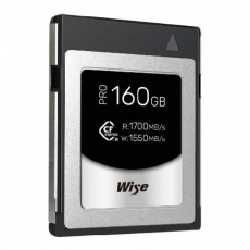 Wise Advanced 160GB CFexpress Type B, R1700/W1550MB/s Wise Advanced 160GB CFexpress Type B, R1700/W1550MB/s