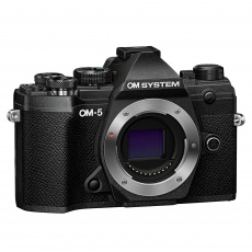 OM System OM-5 Mirrorless camera body, Black OM System OM-5 Mirrorless camera body, Black