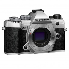 OM System OM-5 Mirrorless camera body, Silver