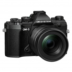OM System OM-5 Mirrorless camera with 12-45mm Pro lens, Black OM System OM-5 Mirrorless camera with 12-45mm Pro lens, Black