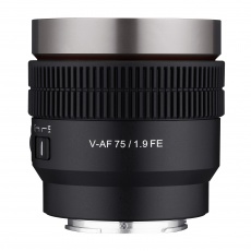 Samyang V-AF 75mm T1.9 lens for Sony FE