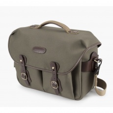 Billingham Hadley One Shoulder Bag, Sage Fibrenyte-Chocolate Trim