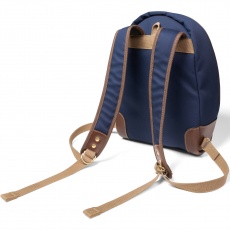 Billingham 35 Rucksack, Navy-Chocolate Trim Billingham 35 Rucksack, Navy-Chocolate Trim