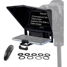 Desview T2 Teleprompter (Autocue) for Smartphone/Tablets